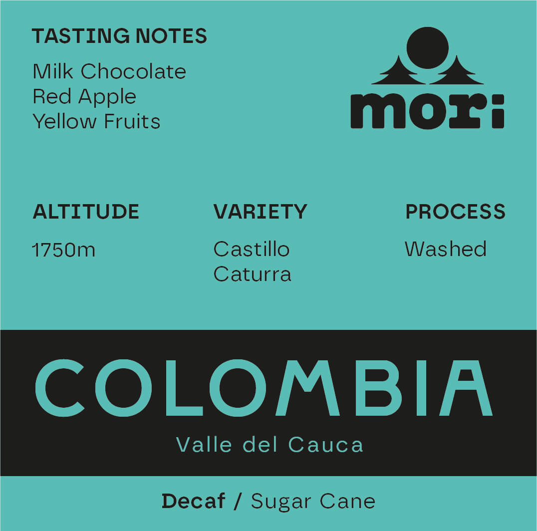 Colombia - Valle del Cauca - Descafeinado - Lavado