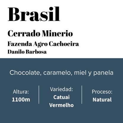 Brasil - Café especial de la casa - Cerrado Mineiro - Natural