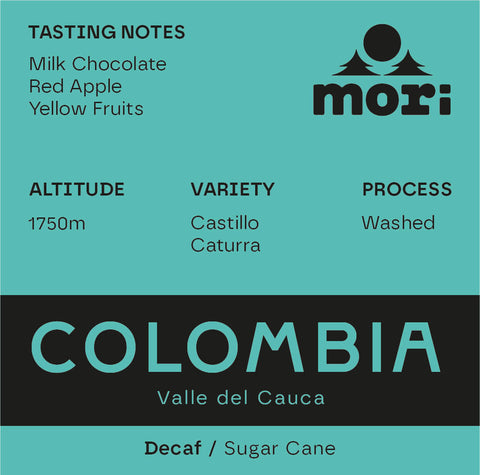 Colombia - Valle del Cauca - Descafeinado - Lavado