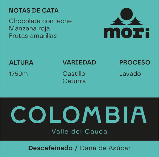 Colombia - Valle del Cauca - Descafeinado - Lavado