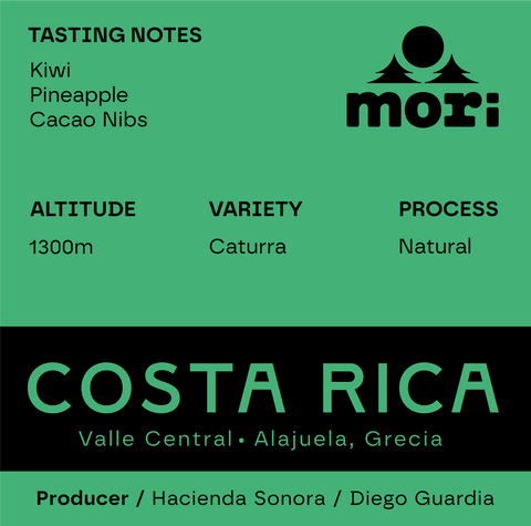Coasta Rica - Hacienda Sonora - Valle Central