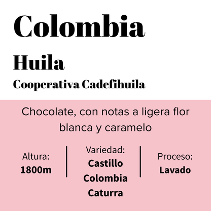 Colombia - Cadefihuila - Cooperativa - Lavado