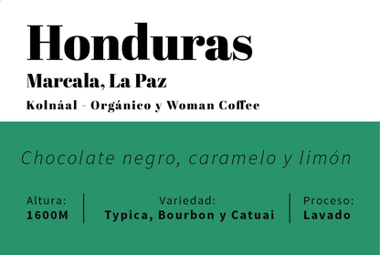 Coffee Mori - Honduras - Kolnáal - Orgánico y Woman Coffee - Lavado