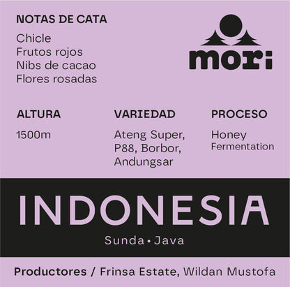 Indonesia - Frinsa Estate –  Fermentation Honey