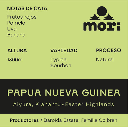 Papua Nueva Guinea - Aiyura - Kianantu - Natural